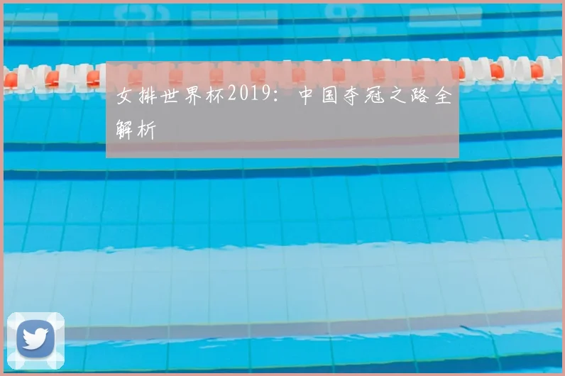 女排世界杯2019：中国夺冠之路全解析